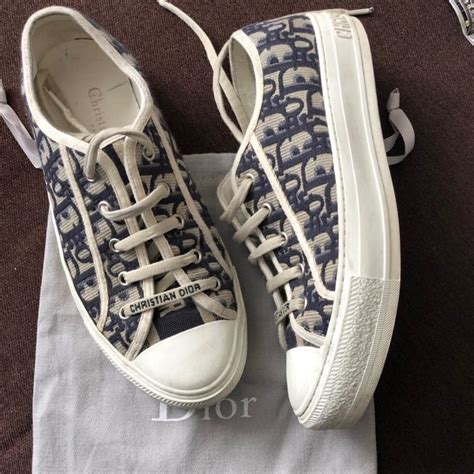 dior sneakers blauw|authentic christian Dior sneakers.